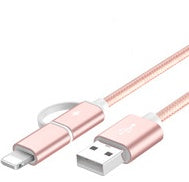 2-in-1 100cm 2A Fast Charger Cable