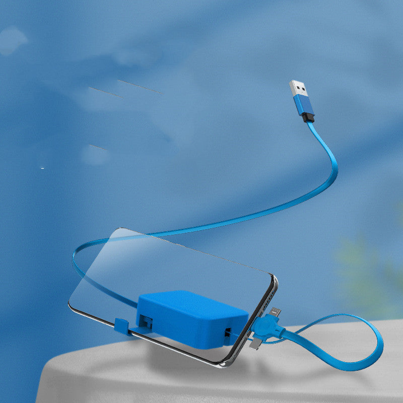 Creative 4-In-1 Retractable USB Cable