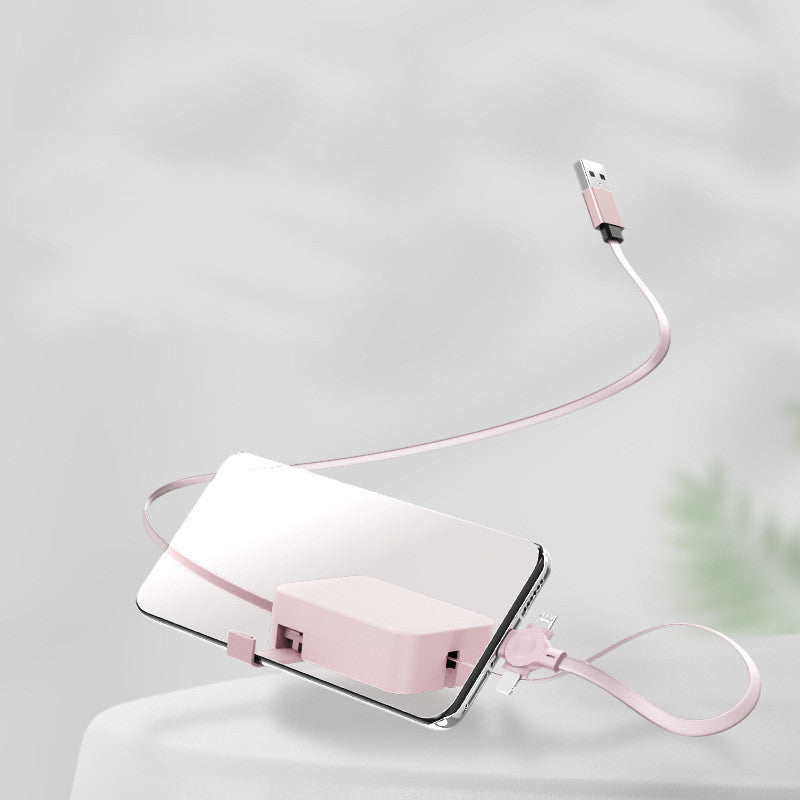 Creative 4-In-1 Retractable USB Cable