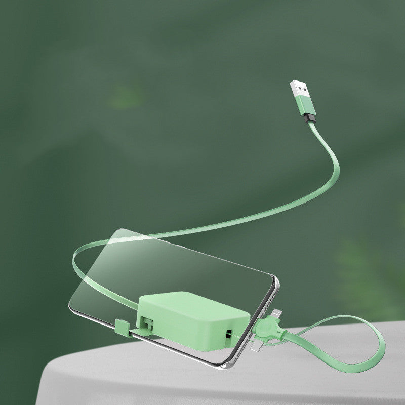 Creative 4-In-1 Retractable USB Cable
