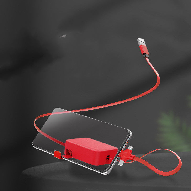 Creative 4-In-1 Retractable USB Cable