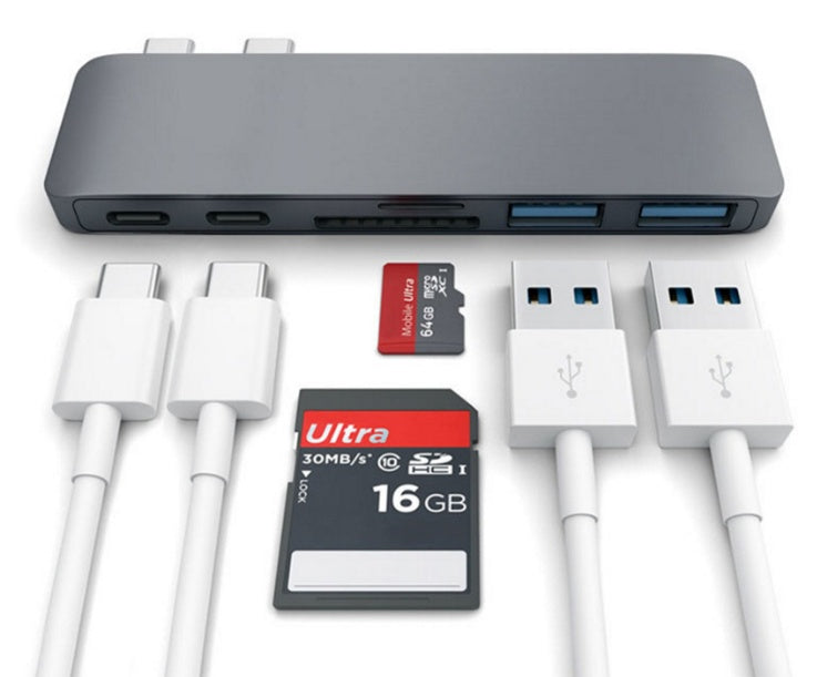 USB Type-C Hub Compatible with Apple