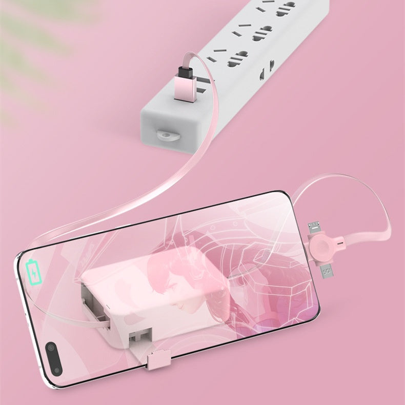 Creative 4-In-1 Retractable USB Cable