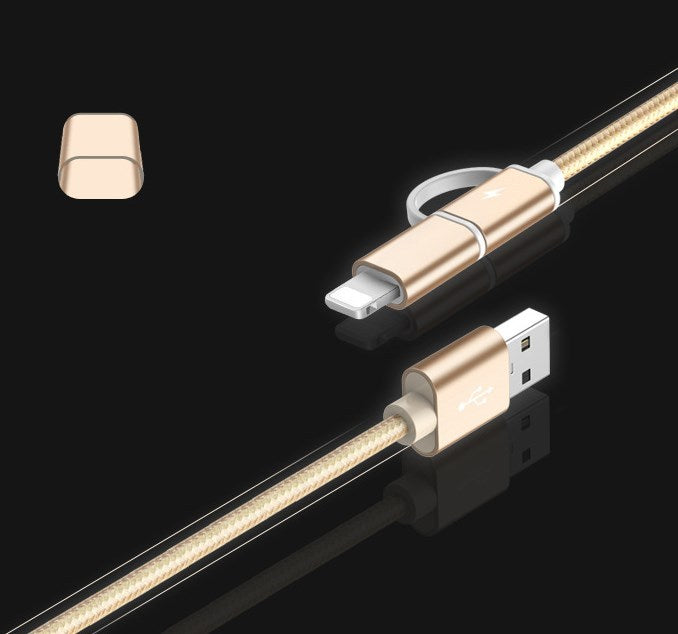 2-in-1 100cm 2A Fast Charger Cable