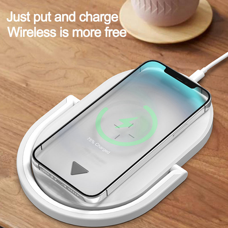 3 -in-1 Foldable Wireless Charger Night Light