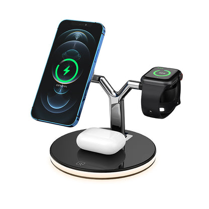 15W 3-in-1 Magnetic Wireless Charger
