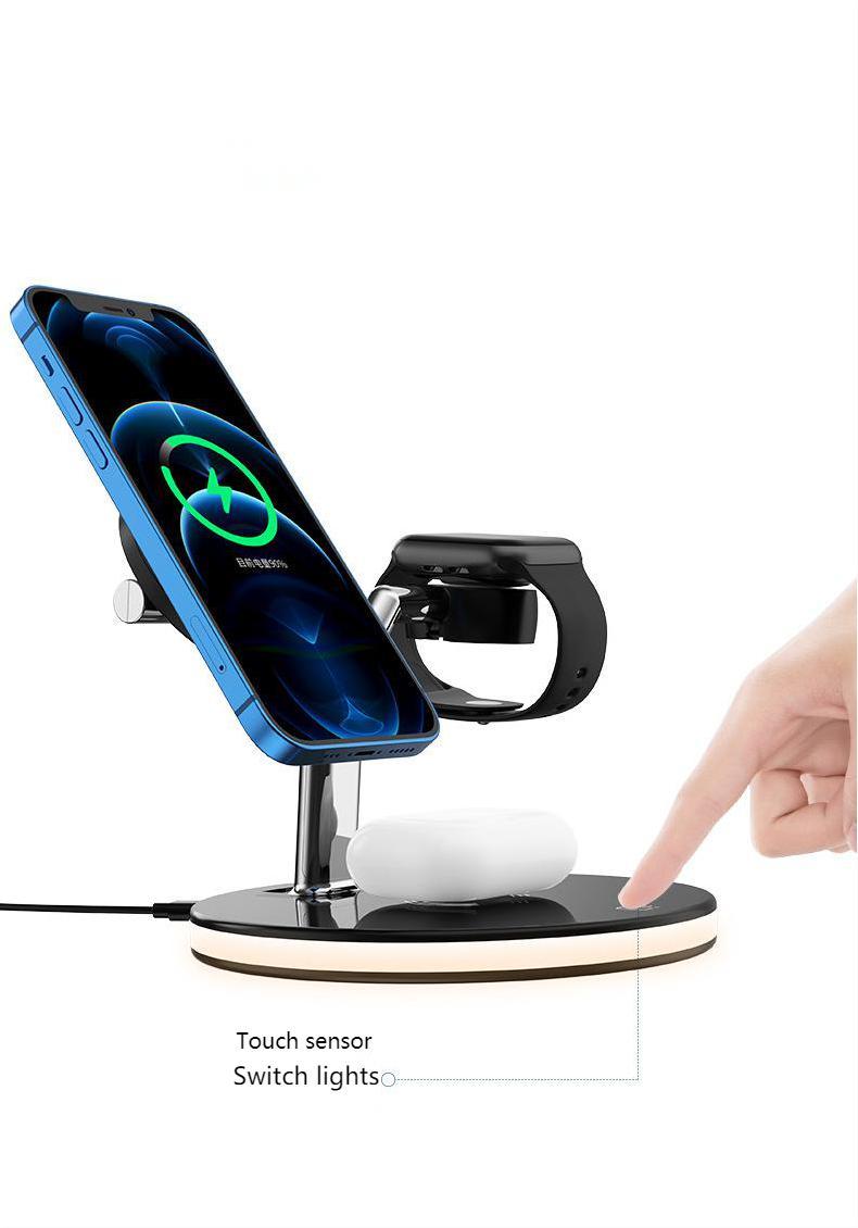 15W 3-in-1 Magnetic Wireless Charger