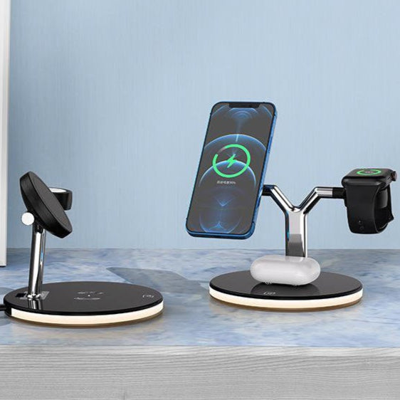 15W 3 In 1 Magnetic Wireless Charger