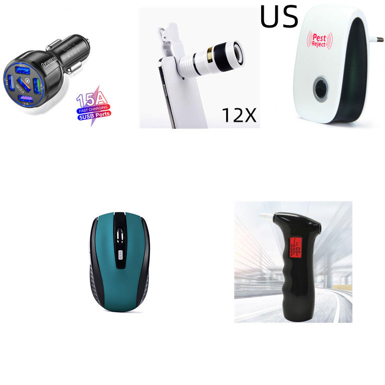 5-port Fast Charge Car Charger