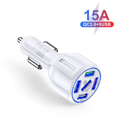 5-port Fast Charge Car Charger